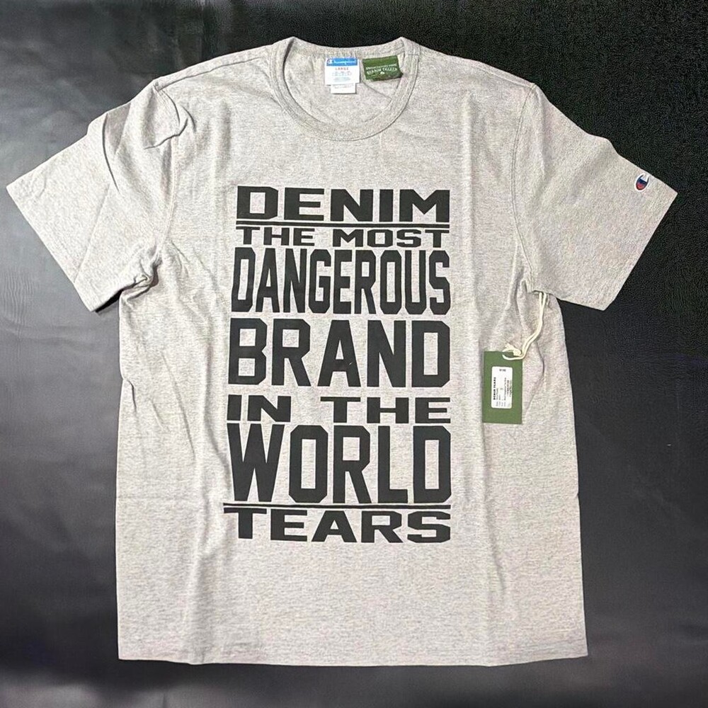 Denim Tears Men's Grey T-shirt